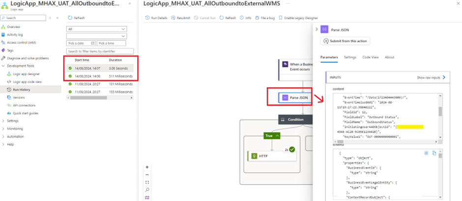 image-14 MH507 - Monitoring MHAX Alerts and Retrieving Outbound Events: Leveraging Azure Logic Apps and REST API in Dynamics 365FO