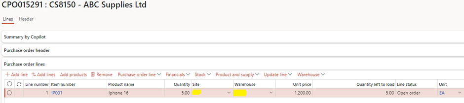 image-140 DM501 - Using the Composite Inbound ASN V3 Entity in D365FO: A Step-by-Step Guide to Create Inbound Loads via Data Projects (Part-1)