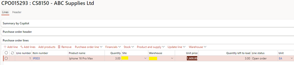 image-142 DM501 - Using the Composite Inbound ASN V3 Entity in D365FO: A Step-by-Step Guide to Create Inbound Loads via Data Projects (Part-1)