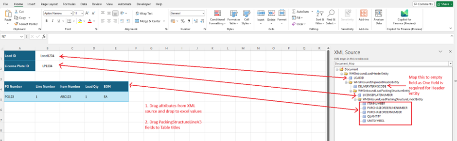 image-154 DM502 - Simplifying the Inbound ASN V3 XML Process: Converting Excel Data to XML for Non-Technical Users (Part-2)