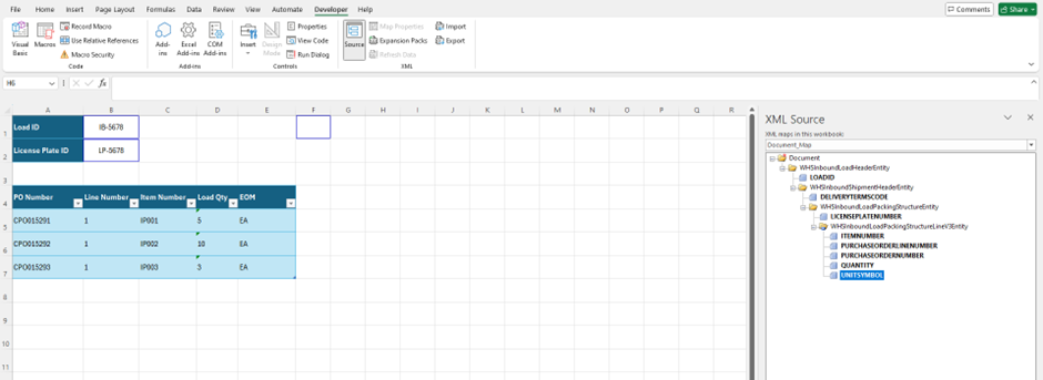 image-156 DM502 - Simplifying the Inbound ASN V3 XML Process: Converting Excel Data to XML for Non-Technical Users (Part-2)