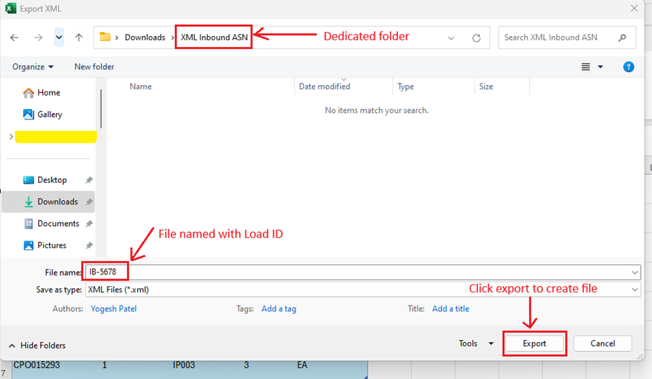 image-157 DM502 - Simplifying the Inbound ASN V3 XML Process: Converting Excel Data to XML for Non-Technical Users (Part-2)