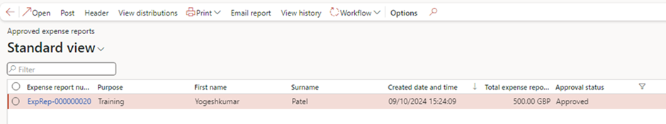 image-250 EM504 - Optimizing Training and Development Expenses using Expense Management in Dynamics 365 Project Operation