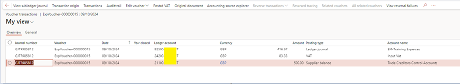 image-251 EM504 - Optimizing Training and Development Expenses using Expense Management in Dynamics 365 Project Operation