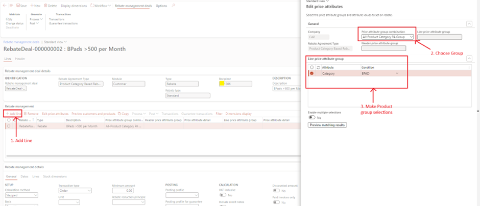 image-269 RM504 - Driving Customer Loyalty and Efficiency: Standard Rebates with Invoice Deductions in D365 SCM