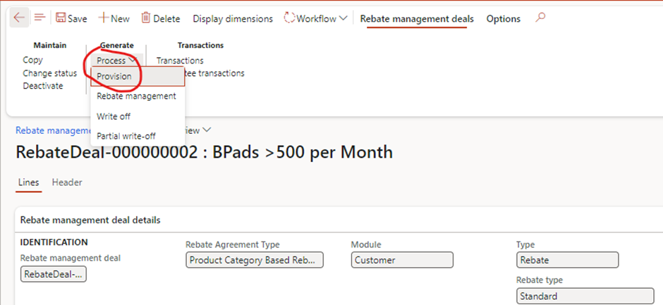 image-280 RM504 - Driving Customer Loyalty and Efficiency: Standard Rebates with Invoice Deductions in D365 SCM