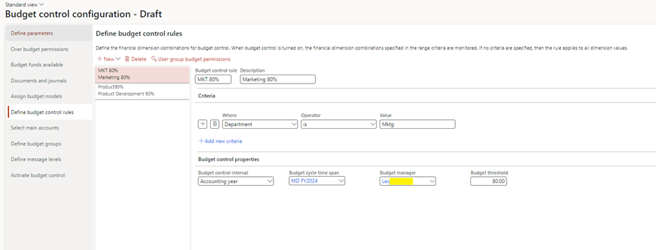 image-415 BG504 - Top-Down Budgeting in Dynamics 365 Finance: Real-World Scenarios from Planning to Control (Part-3: Budget Control)