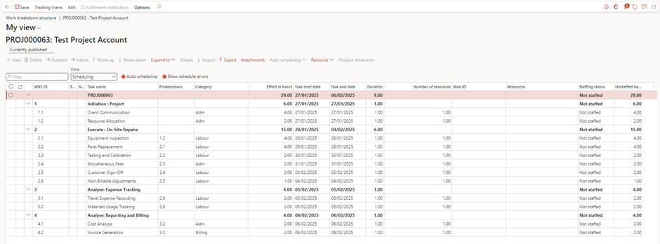 image-502 PM506 - Understanding the Project Lifecycle Workflow in Dynamics 365 Finance - Project Management and Accounting