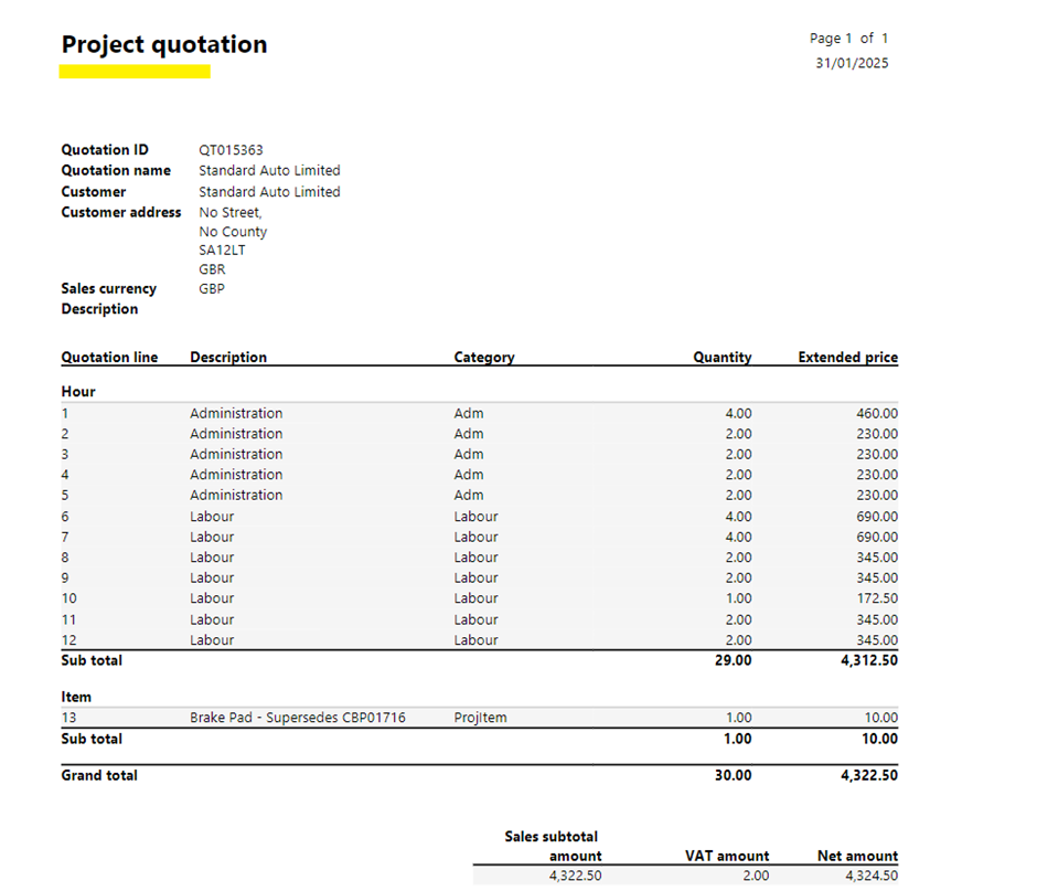 image-535 PM507 - How to Manage Time and Material (NO WIP) Projects in D365 Finance Project Management and Accounting