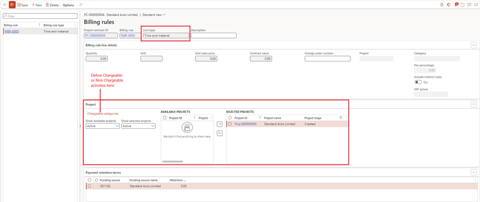 image-563 PM507 - How to Manage Time and Material (NO WIP) Projects in D365 Finance Project Management and Accounting