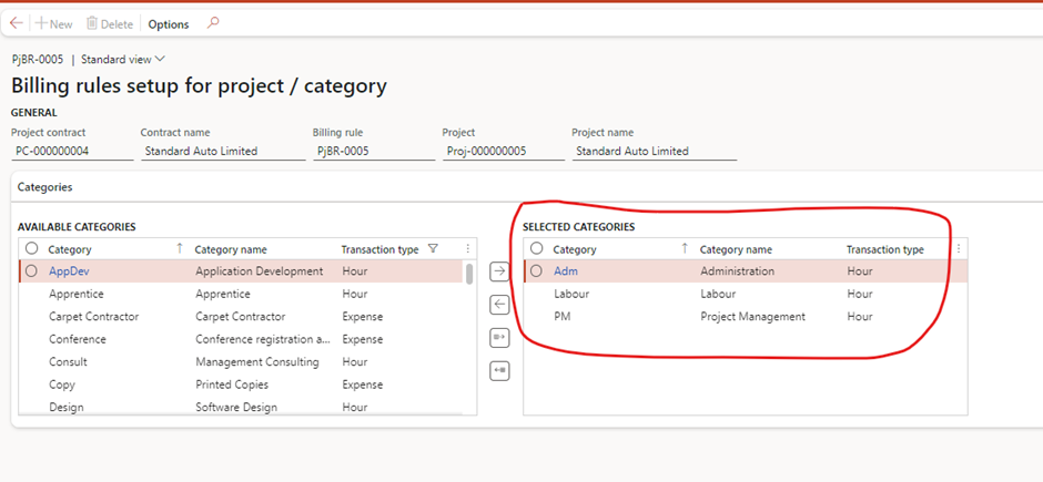 image-564 PM507 - How to Manage Time and Material (NO WIP) Projects in D365 Finance Project Management and Accounting