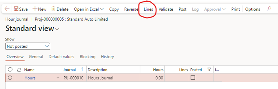 image-575 PM507 - How to Manage Time and Material (NO WIP) Projects in D365 Finance Project Management and Accounting