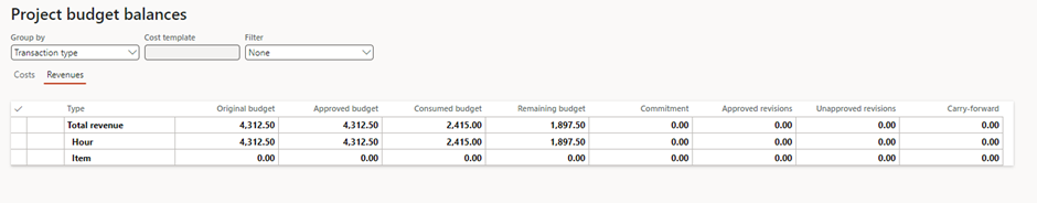 image-585 PM507 - How to Manage Time and Material (NO WIP) Projects in D365 Finance Project Management and Accounting