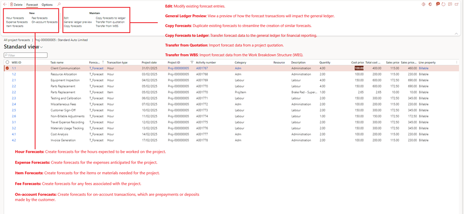 image-588 PM507 - How to Manage Time and Material (NO WIP) Projects in D365 Finance Project Management and Accounting