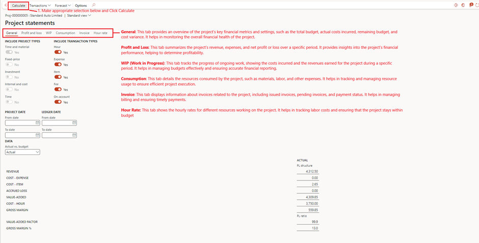 image-606 PM507 - How to Manage Time and Material (NO WIP) Projects in D365 Finance Project Management and Accounting