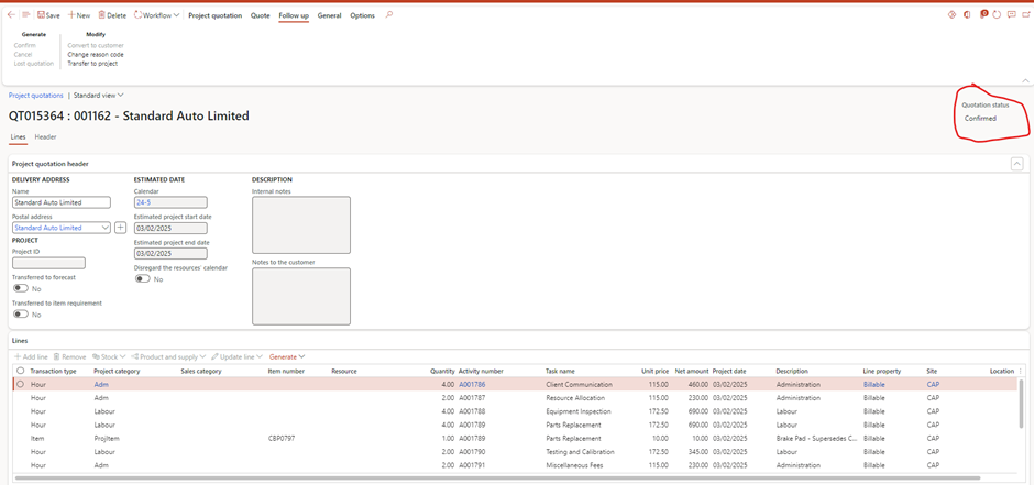 image-614 PM508 - How to Manage Time and Material (WIP) Projects in D365 Finance Project Management and Accounting