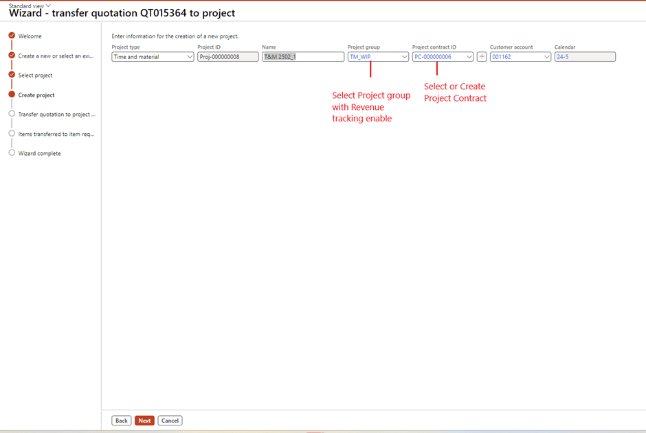 image-615 PM508 - How to Manage Time and Material (WIP) Projects in D365 Finance Project Management and Accounting