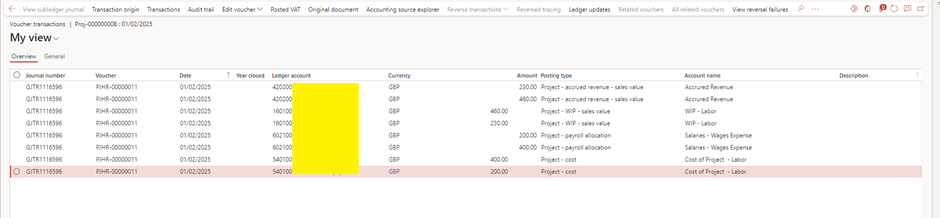 image-636 PM508 - How to Manage Time and Material (WIP) Projects in D365 Finance Project Management and Accounting