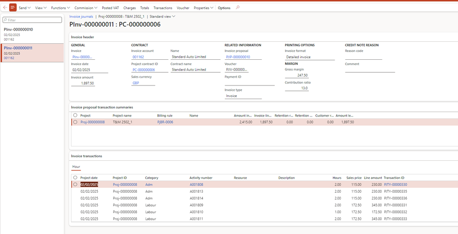 image-648 PM508 - How to Manage Time and Material (WIP) Projects in D365 Finance Project Management and Accounting