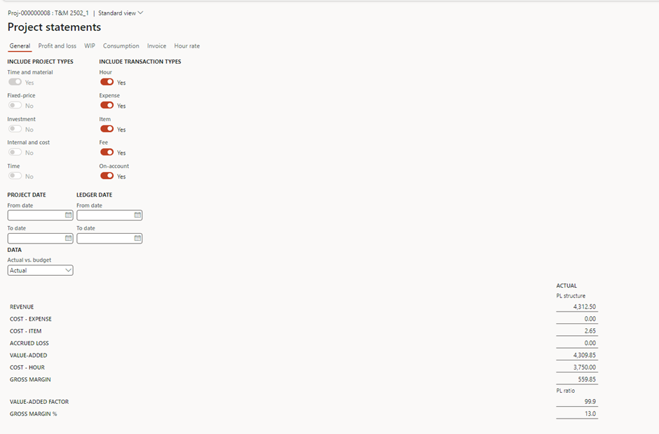 image-653 PM508 - How to Manage Time and Material (WIP) Projects in D365 Finance Project Management and Accounting