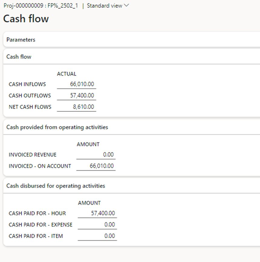 image-695 PM509 - Fixed Price Projects: Percentage Completed in Dynamics 365 Finance Project Management and Accounting