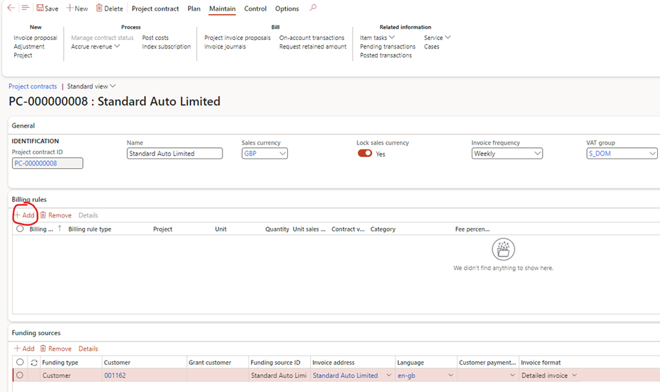 image-715 PM510 - Fixed Price Projects: Completed Contract Revenue Recognition in Dynamics 365 Finance