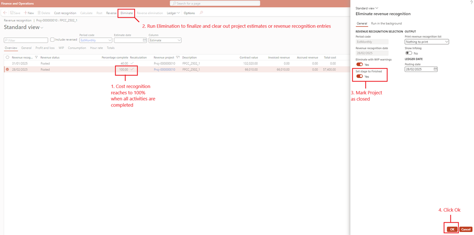 image-738 PM510 - Fixed Price Projects: Completed Contract Revenue Recognition in Dynamics 365 Finance