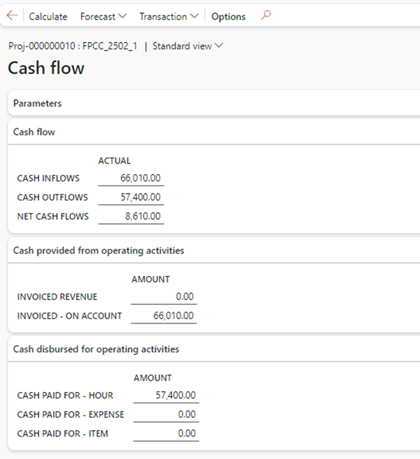 image-740 PM510 - Fixed Price Projects: Completed Contract Revenue Recognition in Dynamics 365 Finance