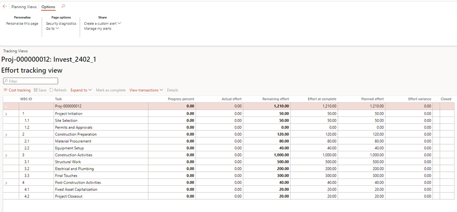 image-760 PM511 - Elevating Investment Projects: Transforming Costs into Fixed Assets in Dynamics 365 Finance