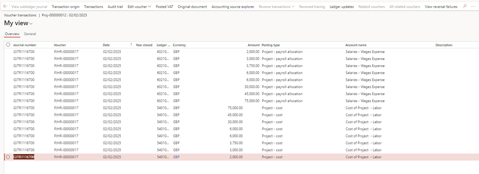 image-764 PM511 - Elevating Investment Projects: Transforming Costs into Fixed Assets in Dynamics 365 Finance