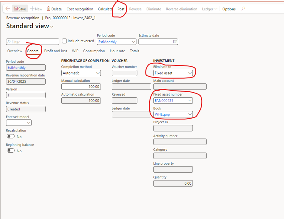 image-767 PM511 - Elevating Investment Projects: Transforming Costs into Fixed Assets in Dynamics 365 Finance