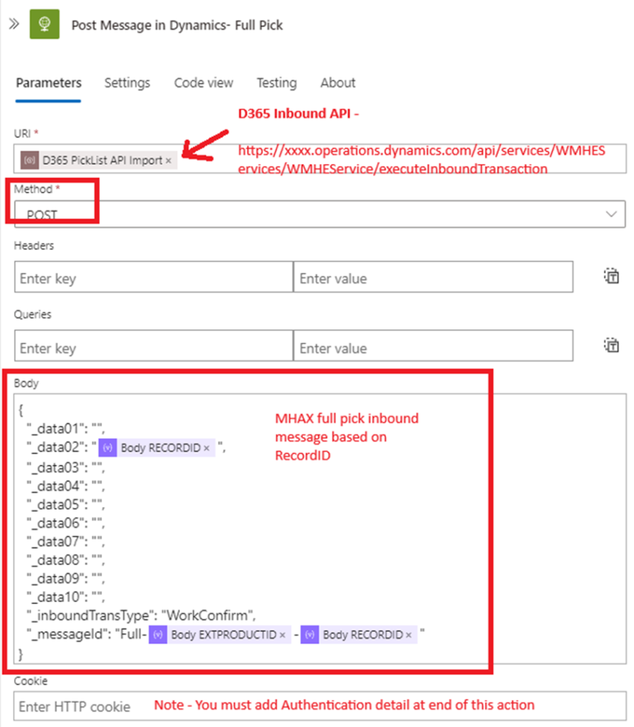 image-77-894x1024 MH511 - Integrating External WMS with D365FO MHAX: Completing Sales Order Picklist Transactions via Logic App HTTP Trigger