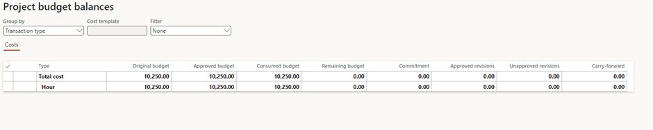 image-795 PM512 - Cost Projects: Organizing a Corporate Event as a Cost Project in D365 Finance