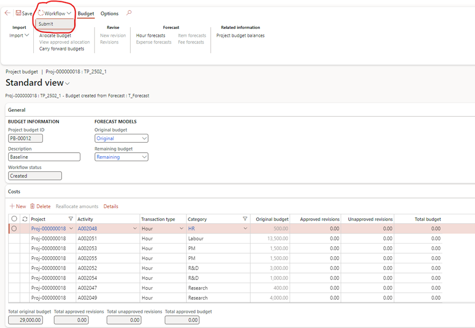 image-833 PM514 - Time Projects: Tracking Employee Time for Non-Billable Activities in D365 Finance