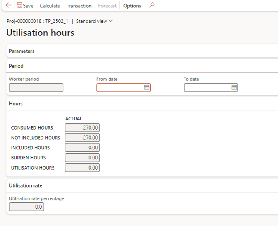 image-849 PM514 - Time Projects: Tracking Employee Time for Non-Billable Activities in D365 Finance