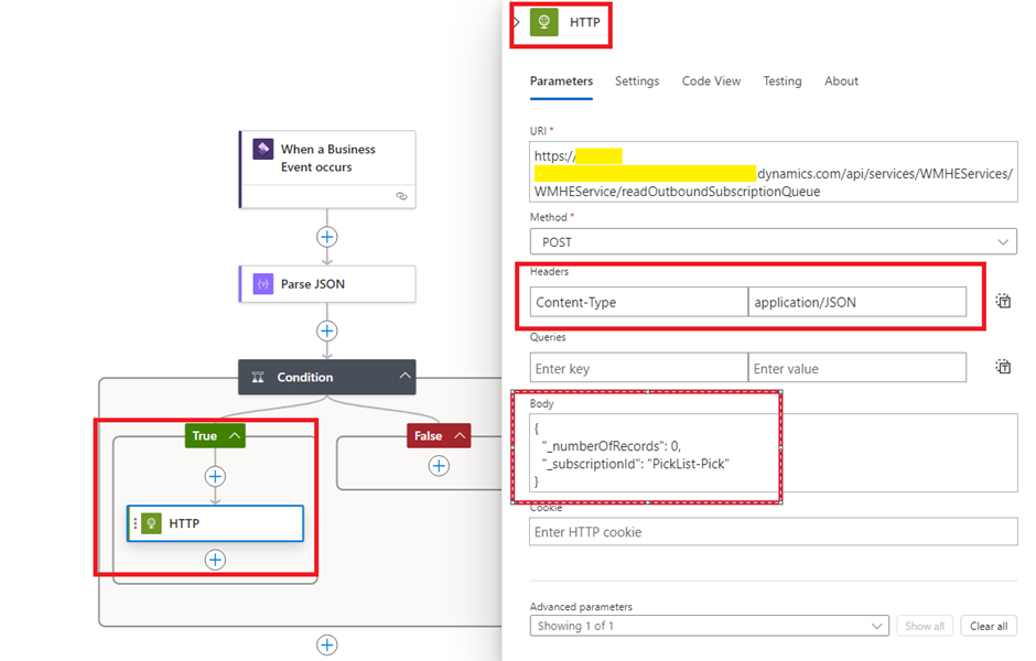 image-9 MH507 - Monitoring MHAX Alerts and Retrieving Outbound Events: Leveraging Azure Logic Apps and REST API in Dynamics 365FO
