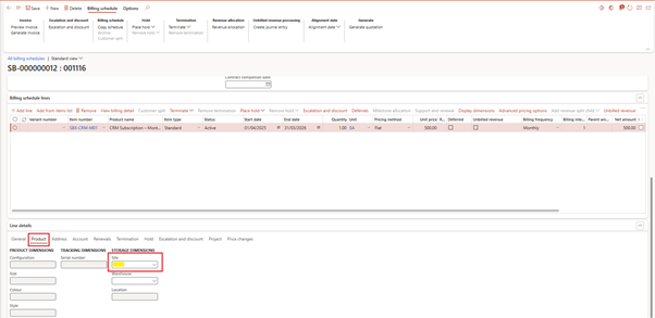 image-28 SB506 – Setting Up Recurring Contract Billing for a SaaS CRM Model in D365 Finance