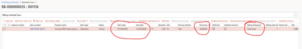 image-11 SB521 โ Advanced Deferral Adjustments and Corrections in D365 Subscription Billing