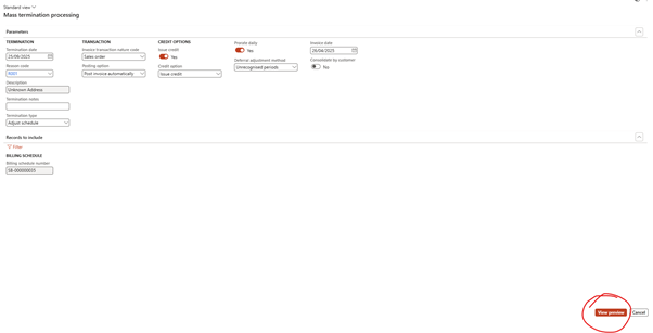 image-13 SB521 โ Advanced Deferral Adjustments and Corrections in D365 Subscription Billing
